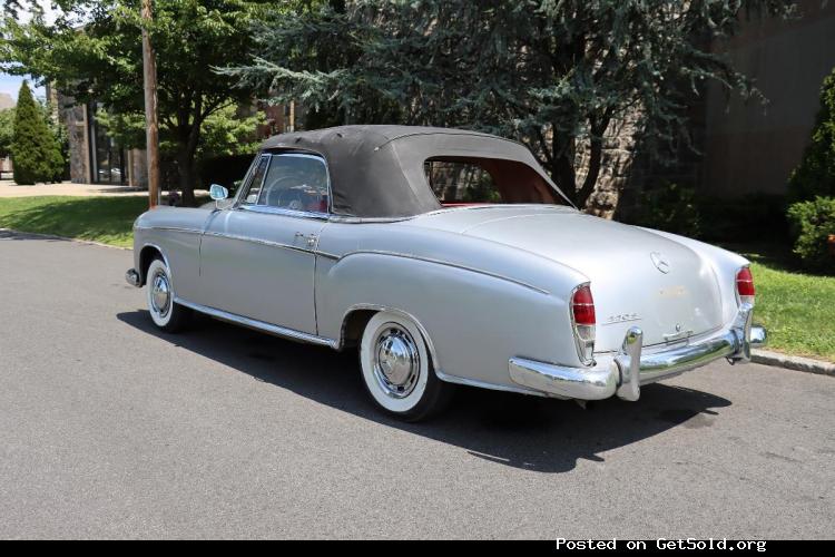 #23906 1959 Mercedes-Benz 220S 'Ponton' Cabriolet