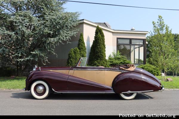 # 23854 1952 Bentley Mark VI Litre Drophead Coup&eacute;