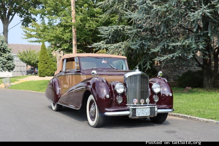 # 23854 1952 Bentley Mark VI Litre Drophead Coup&eacute;