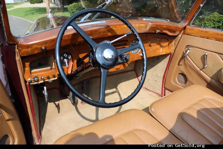 # 23854 1952 Bentley Mark VI Litre Drophead Coup&eacute;