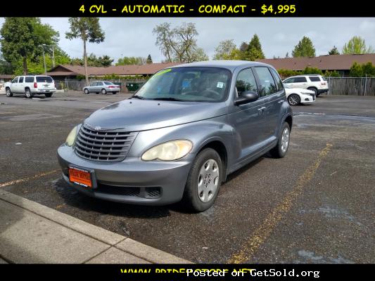 2009 CHRYSLER PT CRUISER / 4 CYL / AUTOMATIC