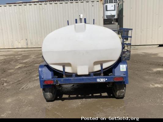 2016 MARKSMAN WTT500 500 GALLON WATER TRAILER #1319103223