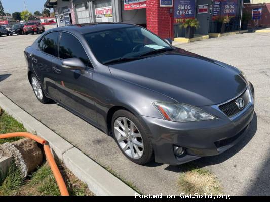 2012 LEXUS IS250