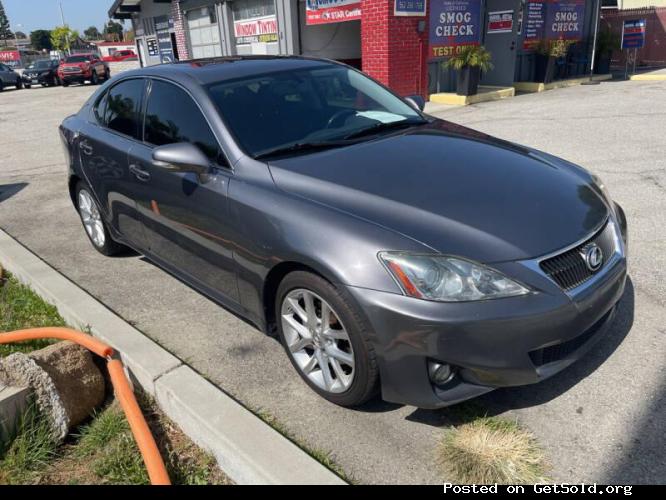 2012 LEXUS IS250