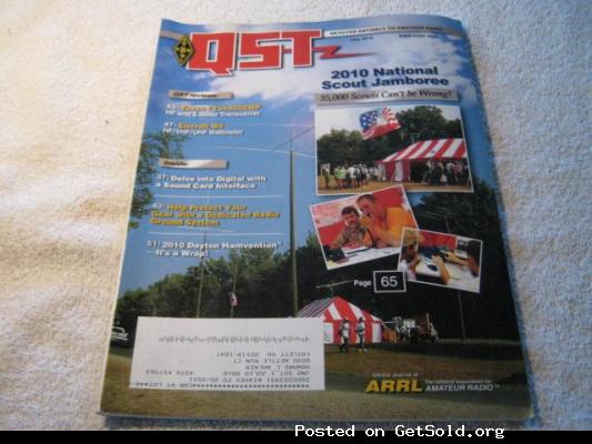 QST &ndash; DEVOTED ENTIRELY to AMATEUR RADIO &ndash; July 2010