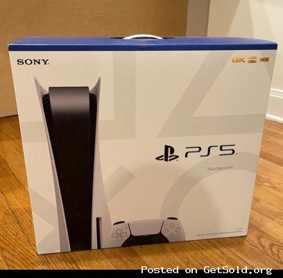 PlayStation 5 White disc version