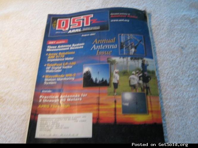 QST &ndash; DEVOTED ENTIRELY to AMATEUR RADIO &ndash; August 2007