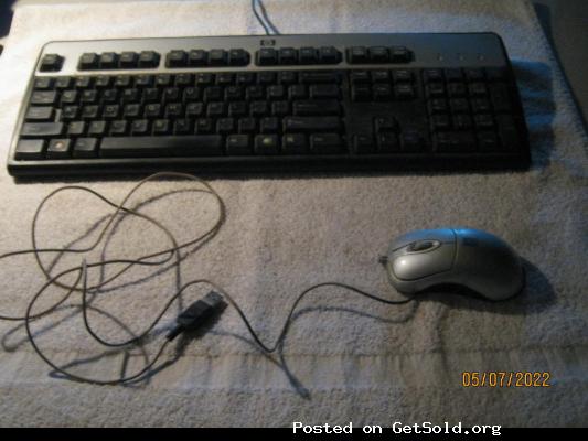 Hewlett Packard Keyboard &amp; Mouse