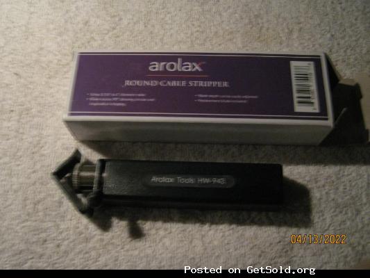 NEW in Box &ndash;Arolax &trade; &ndash; Round Cable Stripper