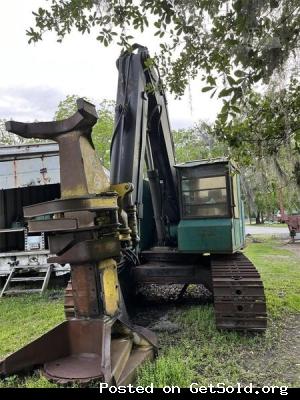 1996 Timberjack 608B Track Feller Buncher For Sale In Jacksville, Florida 32234