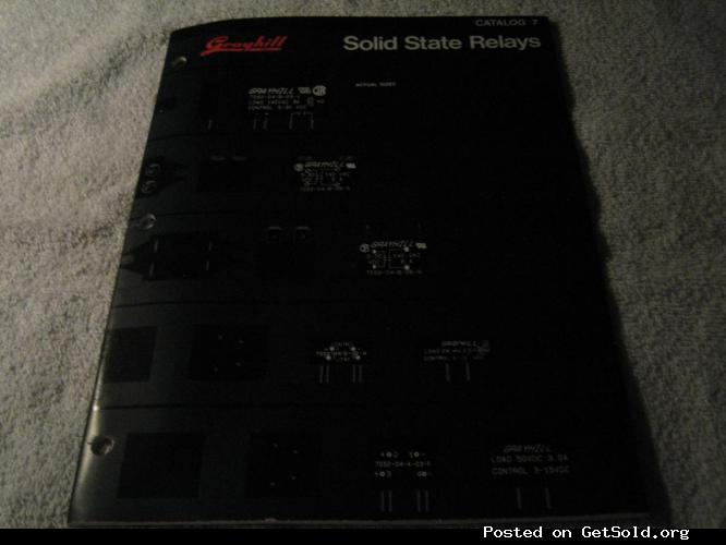 Grayhill Solid State Relays &copy; 1986