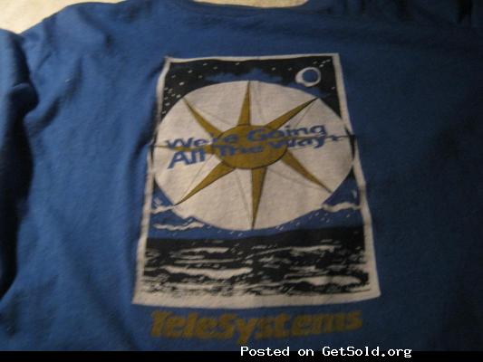 Telesystems Tee Shirt (Merrifield, Va.) - We&rsquo;re Going All The Way - Size Large