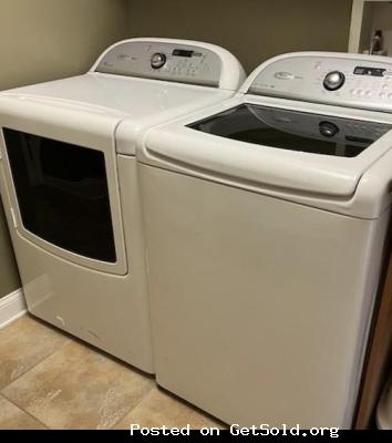 Washer and Gas Dryer