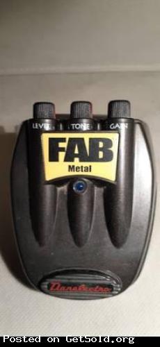 Danelectro D-3 Fab Metal Effects Pedal