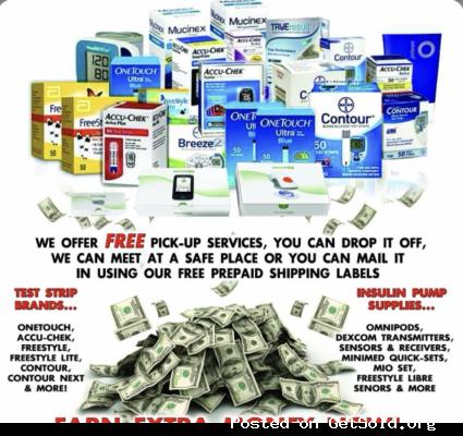 $$ Cash For Test Strips And Supplies Buying Daily $$