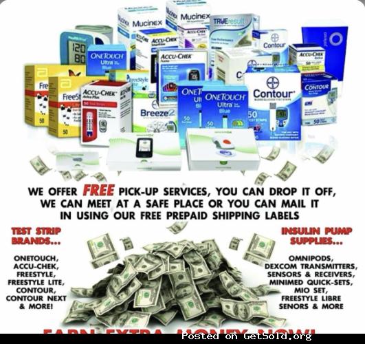 $$ Cash For Test Strips And Supplies Buying Daily $$