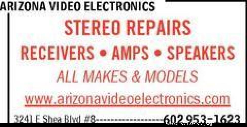 TV repair,STEREO repair,LED,LCD,Plasma,DLP,surround