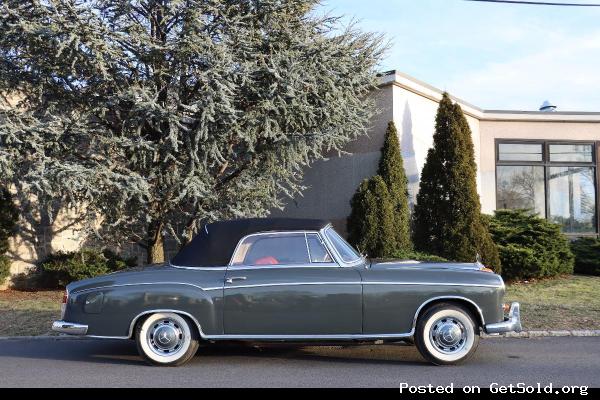 #24118 1958 Mercedes-Benz 220S 'Ponton' Cabriolet