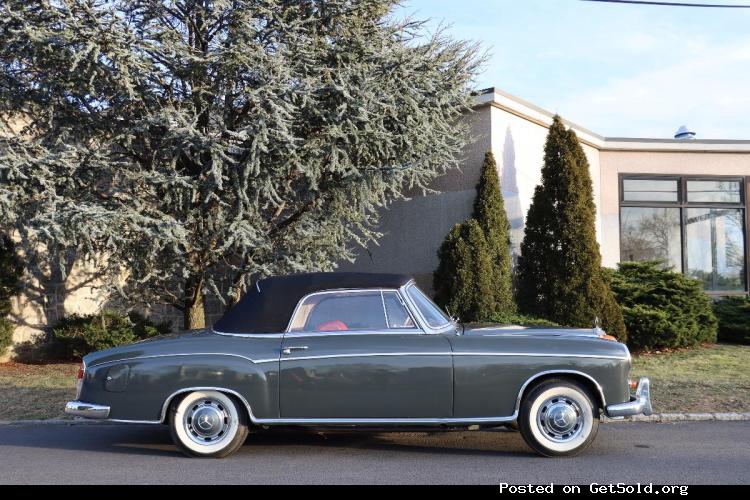 #24118 1958 Mercedes-Benz 220S 'Ponton' Cabriolet