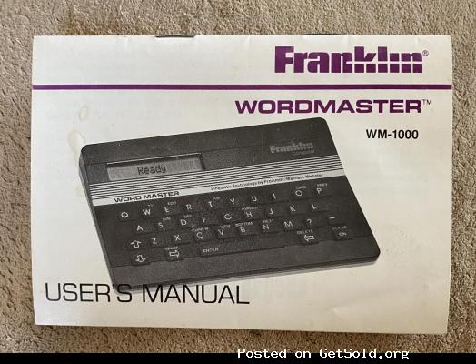 COMPUTER WORDMASTER