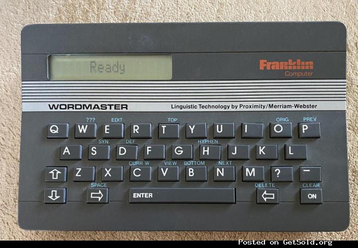 COMPUTER WORDMASTER