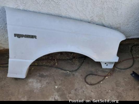 1997 White Ford Ranger Single Cab Passenger Side Front Panel