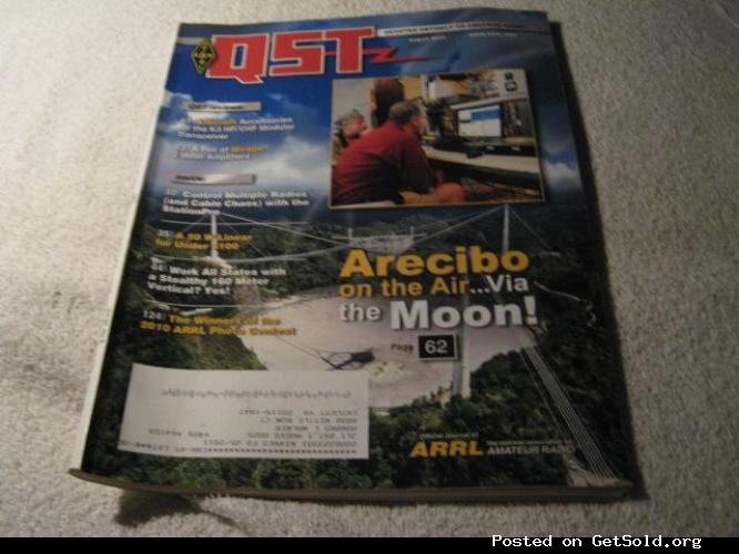 QST &ndash; DEVOTED ENTIRELY to AMATEUR RADIO &ndash;August 2010