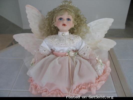 FAIRY BALLERINA PORCELAIN DOLL