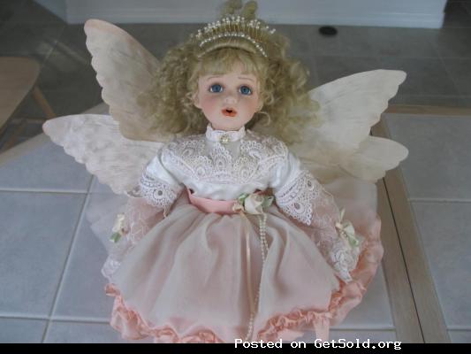 FAIRY BALLERINA PORCELAIN DOLL