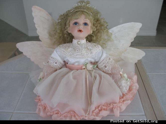 FAIRY BALLERINA PORCELAIN DOLL