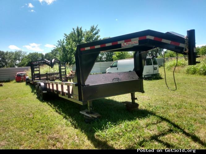 24 ft lowboy trailer