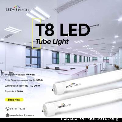 T8 LED Bulbs The Best Option for Untraceable, Energy-Efficient Lighting