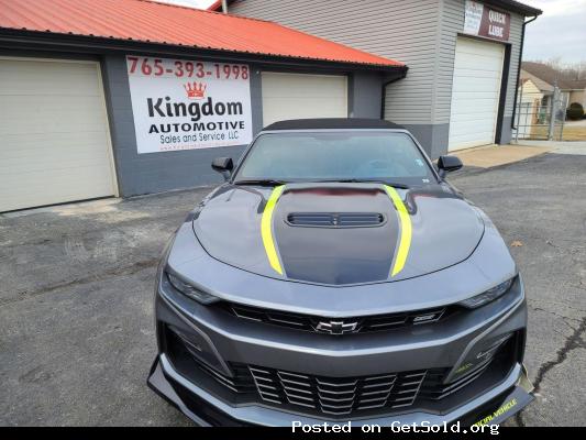 2021 Chevrolet Camaro SS Convertible 3D