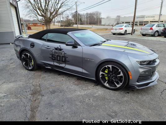 2021 Chevrolet Camaro SS Convertible 3D