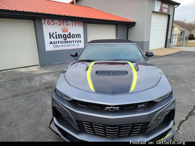 2021 Chevrolet Camaro SS Convertible 3D