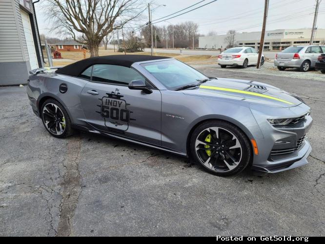 2021 Chevrolet Camaro SS Convertible 3D