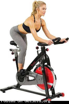 Sunny Health and Fitness Belt Drive Indoor Cycling Bike