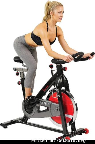 Sunny Health and Fitness Belt Drive Indoor Cycling Bike