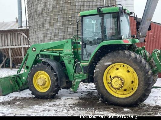 1994 John Deere 7800 Tractor For Sale In Menahga, Minnesota 56464