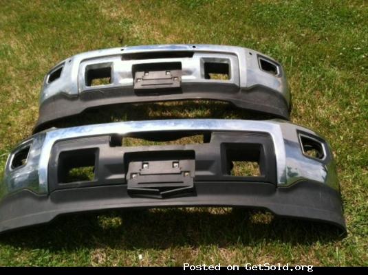 new take off front bumper for 2017 GMC 3500