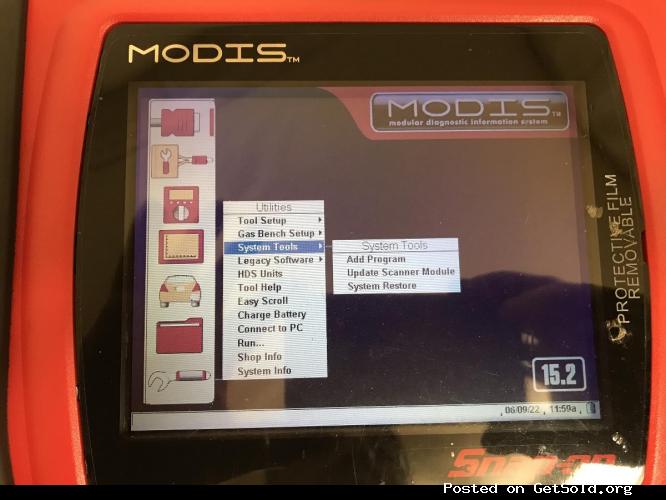 Snap-on Modis Scan tool