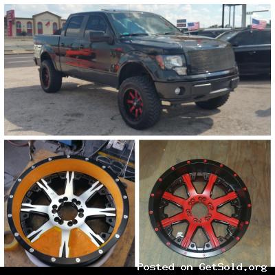 Custom Wheel Painting &amp; Powder Coating