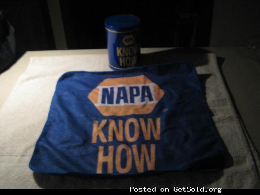 NAPA Bank and Polishing Cloth.