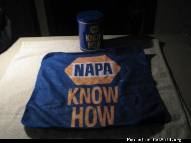 NAPA Bank and Polishing Cloth.