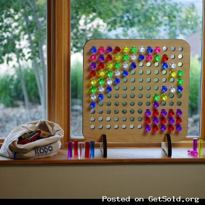 Rainbow pegboard for sale