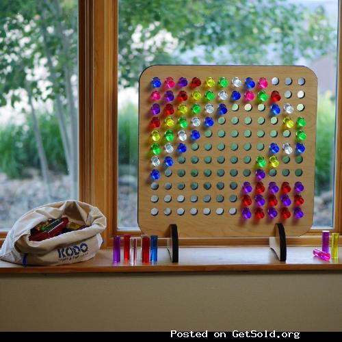 Rainbow pegboard for sale