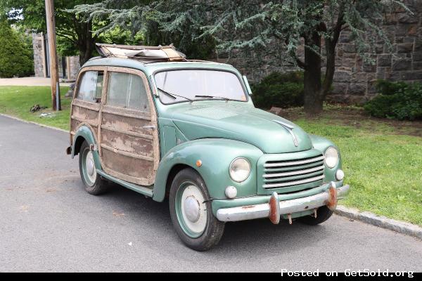 #24274 1950 FIAT 500C Giardiniera Station Wagon