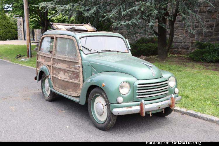 #24274 1950 FIAT 500C Giardiniera Station Wagon