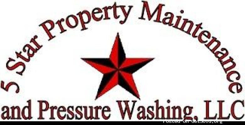 5 Star Property Maintenance and Pressure Washing, LLC