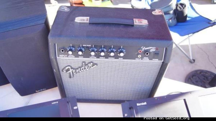 Fender Frontman 15 2-Channel 15-Watt 1x8&quot; Guitar Practice Amp 1997